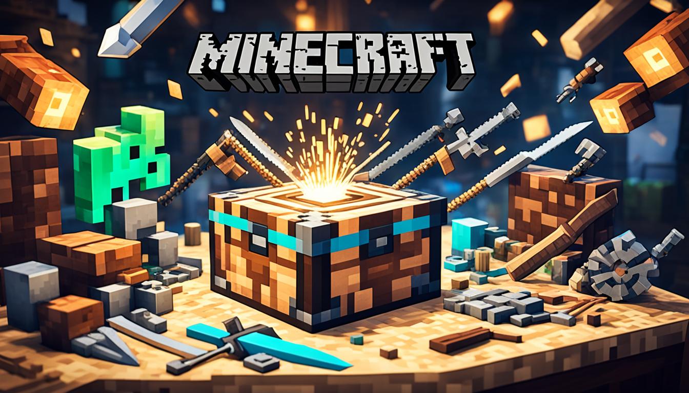 jak zrobić stół szlifierski w minecraft