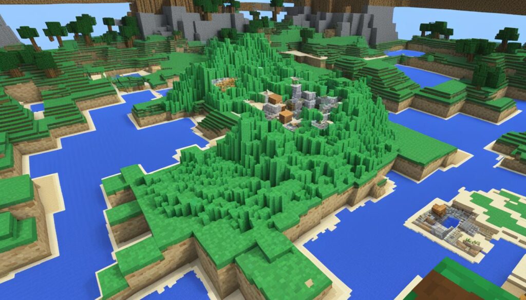 powiększanie mapy minecraft